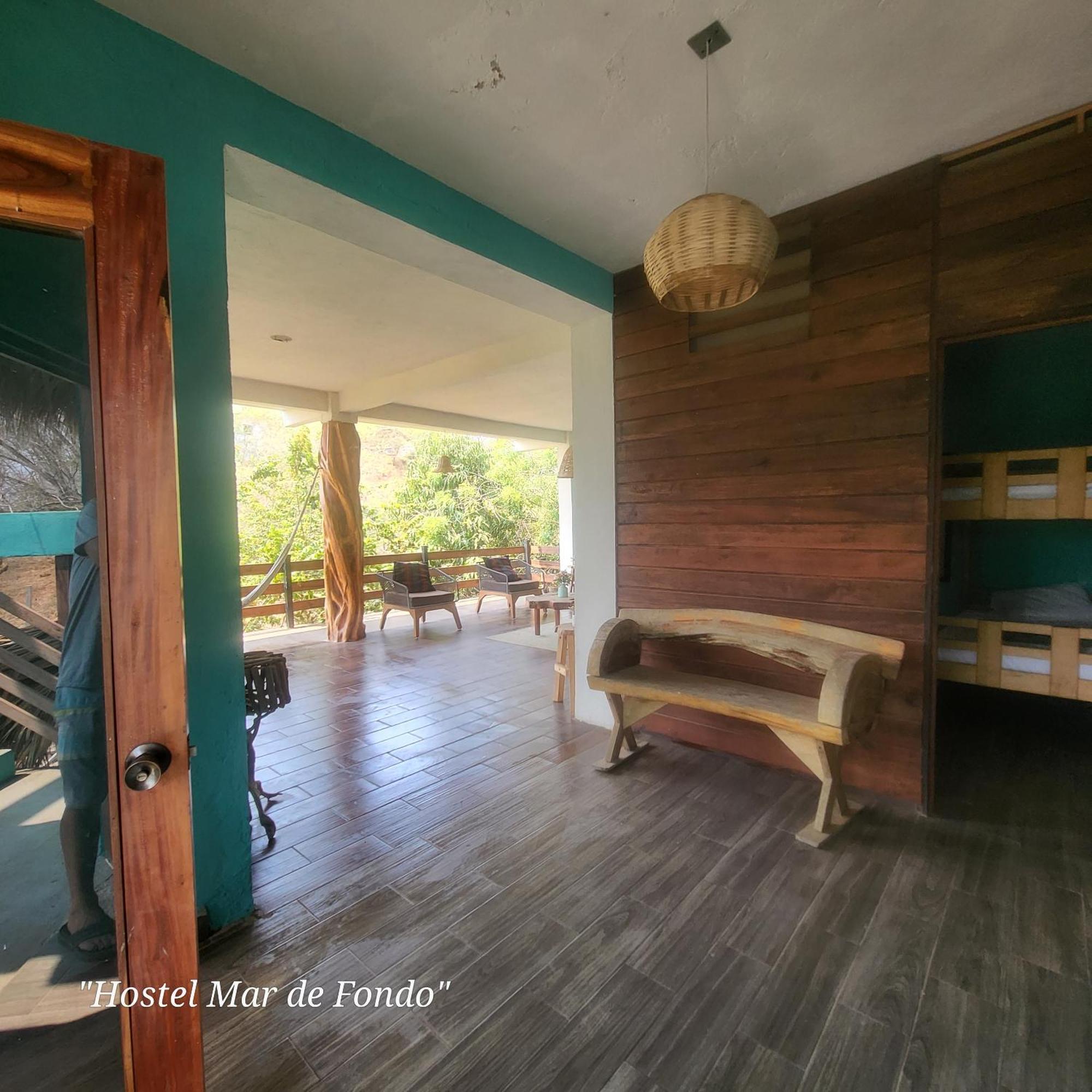 Mar De Fondo Bed and Breakfast Puerto Escondido  Buitenkant foto