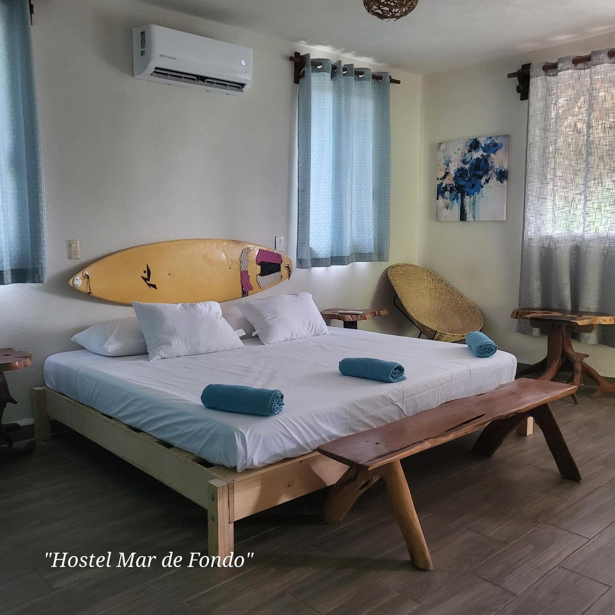 Mar De Fondo Bed and Breakfast Puerto Escondido  Buitenkant foto